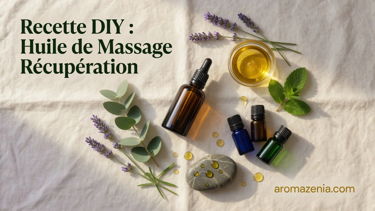 recette huile massage récupération musculaire