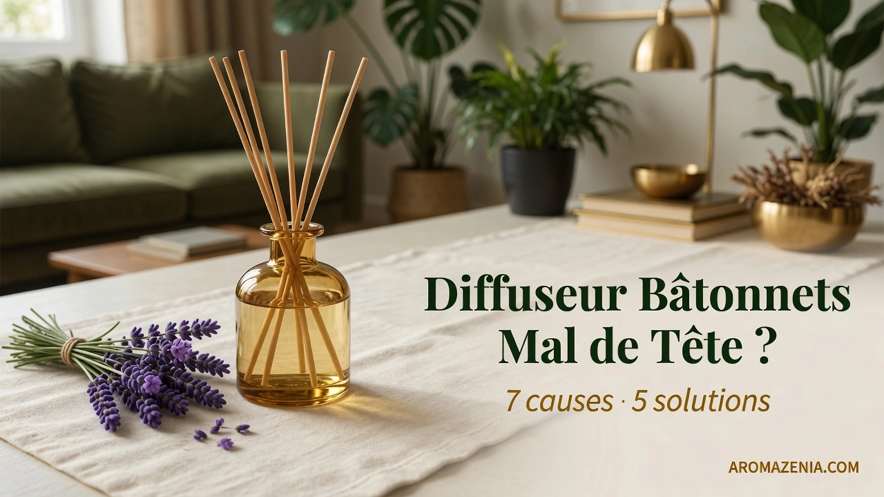 diffuseur bâtonnets mal de tête