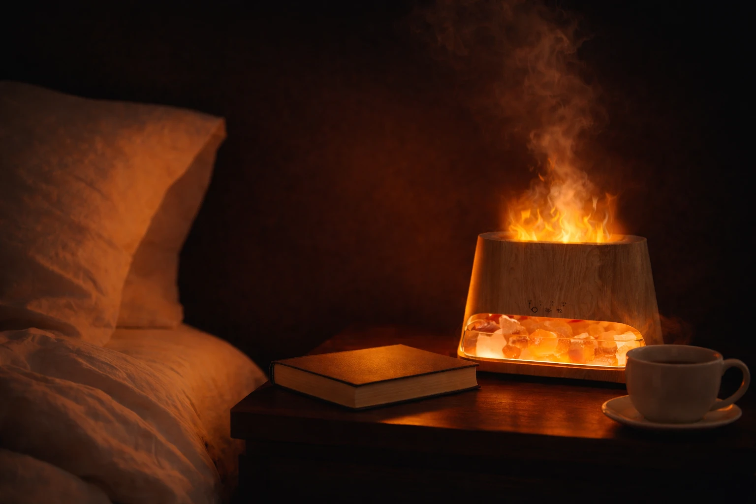 Lampe Sel Himalaya et Sommeil