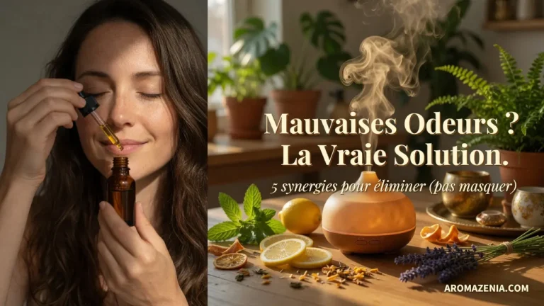 Huile Essentielle Mauvaise Odeur Maison