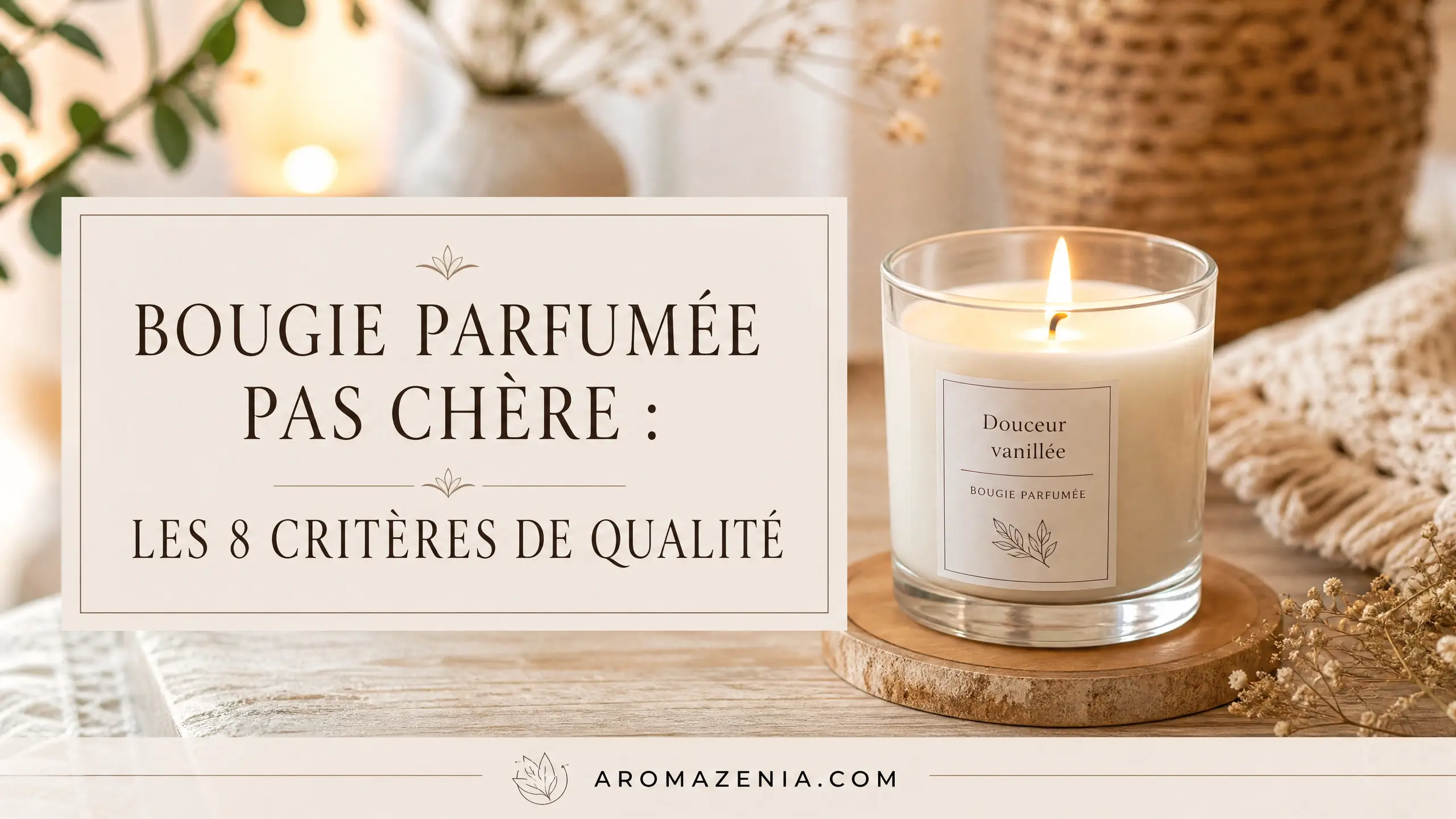 Bougie Parfumée Pas Chère