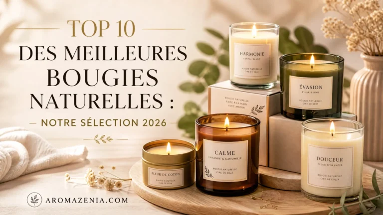 Top 10 Bougies Parfumées Naturelles Cocooning 2026