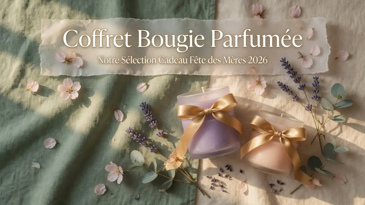 Coffret Bougie Parfumée