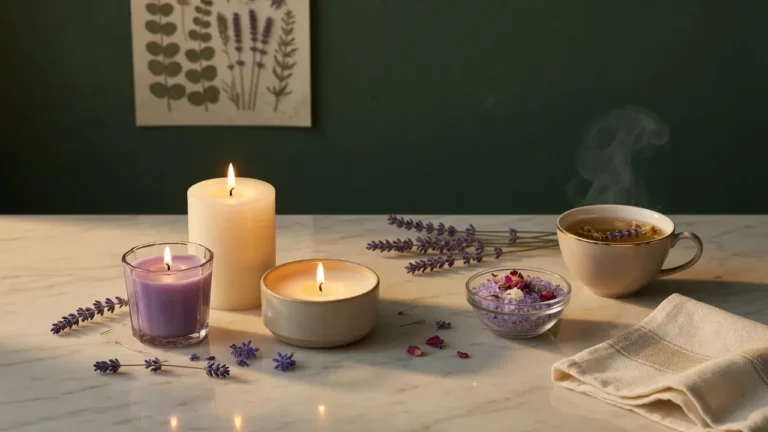 bougies parfumées pour la relaxation