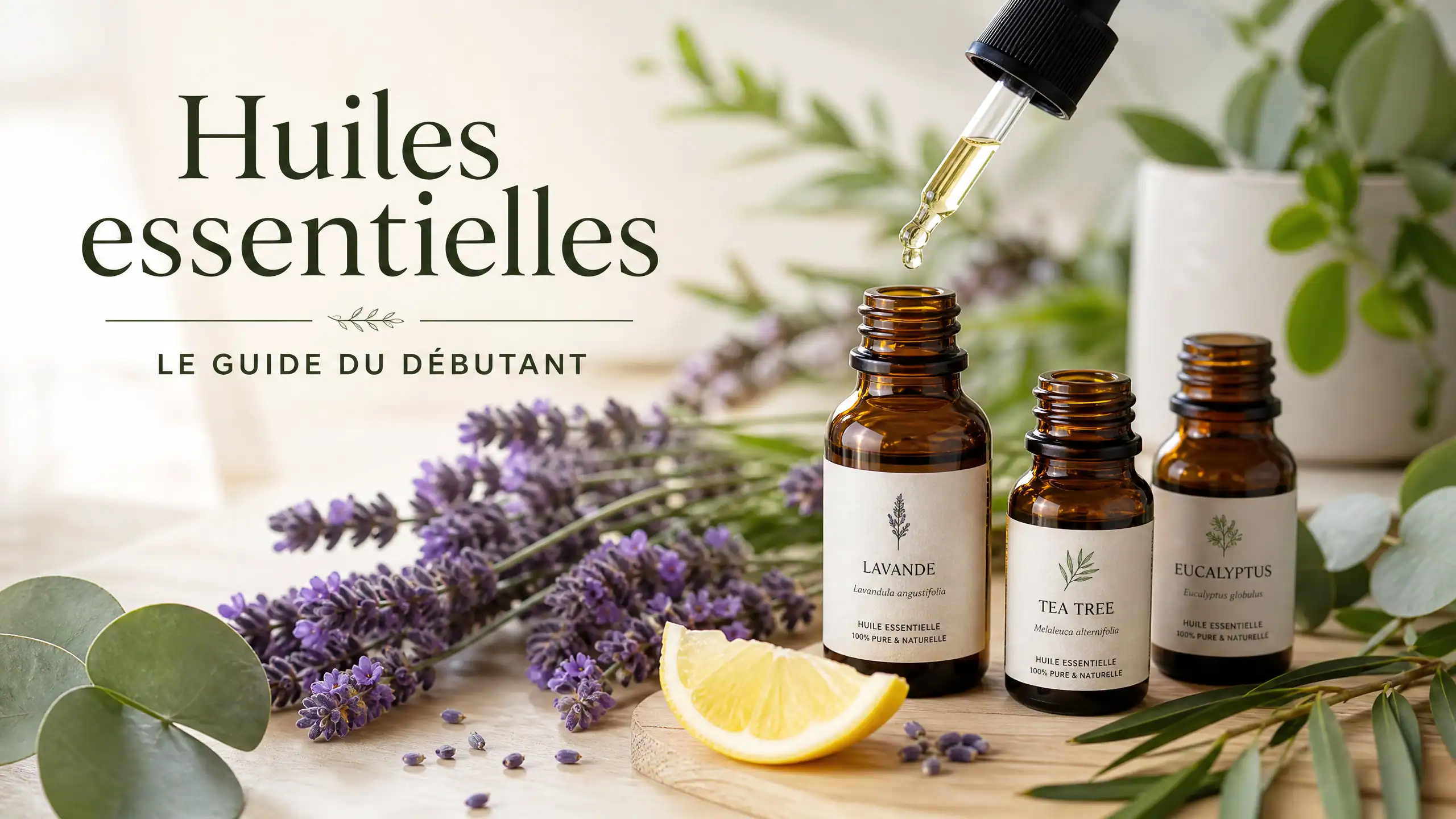 HUILES ESSENIELLES GUIDE Débutant