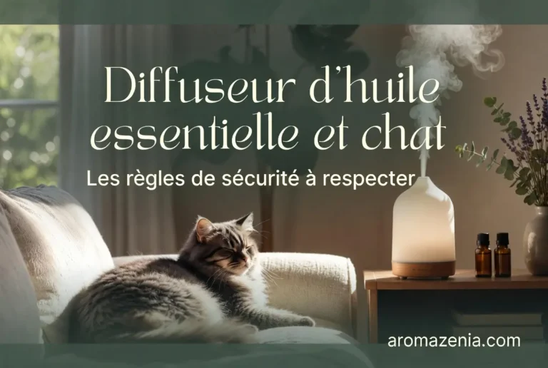 diffuseur huile essentielle chat
