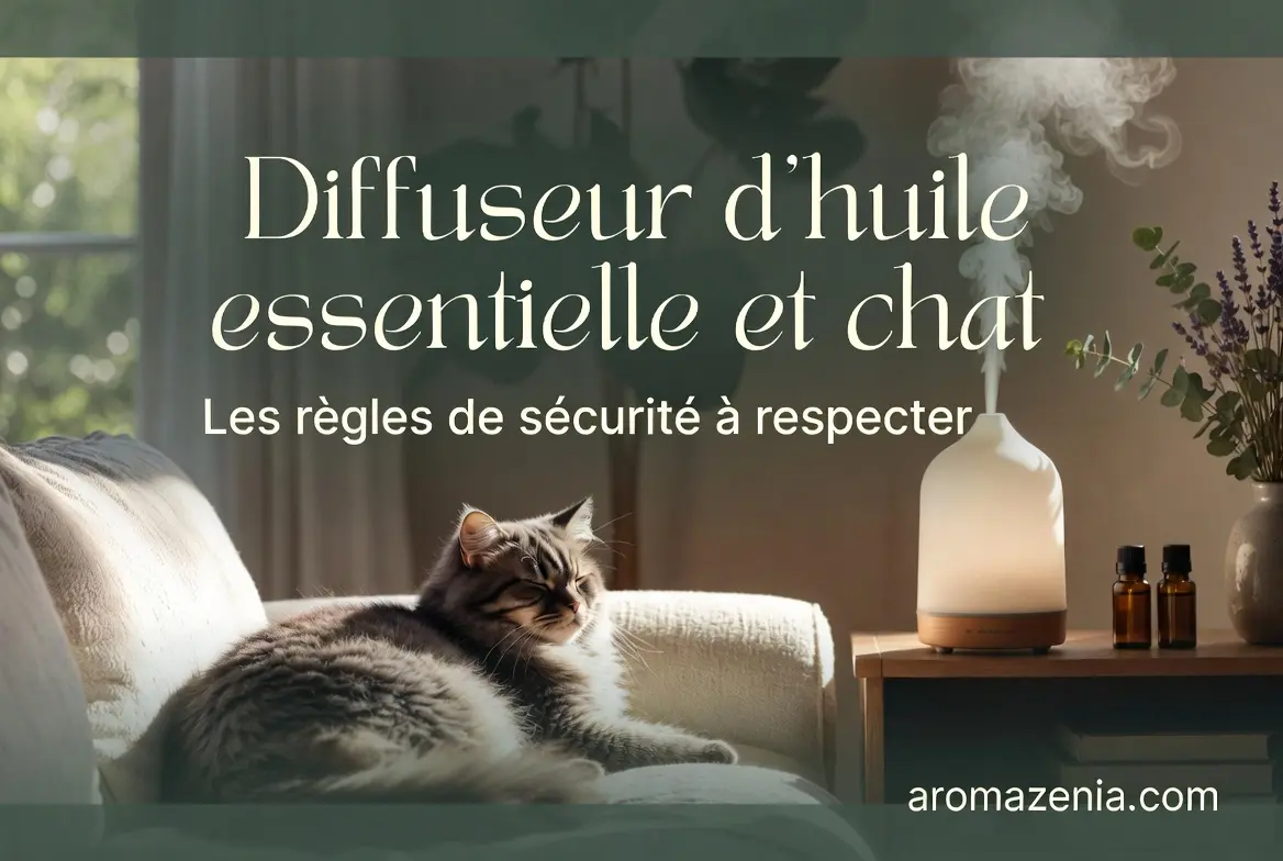 diffuseur huile essentielle chat