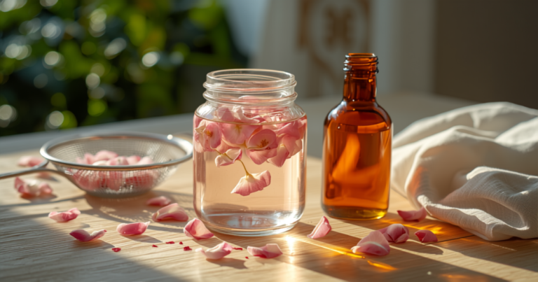Recette d&rsquo;Eau de Rose Maison : les 2 Méthodes qui Marchent