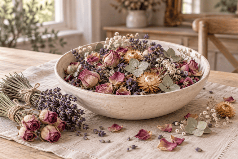 Pot-Pourri Fleurs Séchées : Lesquelles Choisir et Comment les Sécher